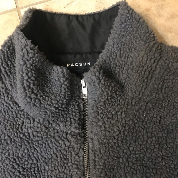 ☀️PACSUN Fleece/Sherpa Jacket - Picture 7 of 11